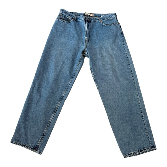 Levi's 560 Comfort Tapered Jeans Men Size 42X34 (41x32) Blue Denim Vintage Y2K - Picture 1 of 10